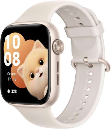Смарт-часы Honor Watch 5 STL-B19,  1.85",  серебристый/золотистый [5502abgw]